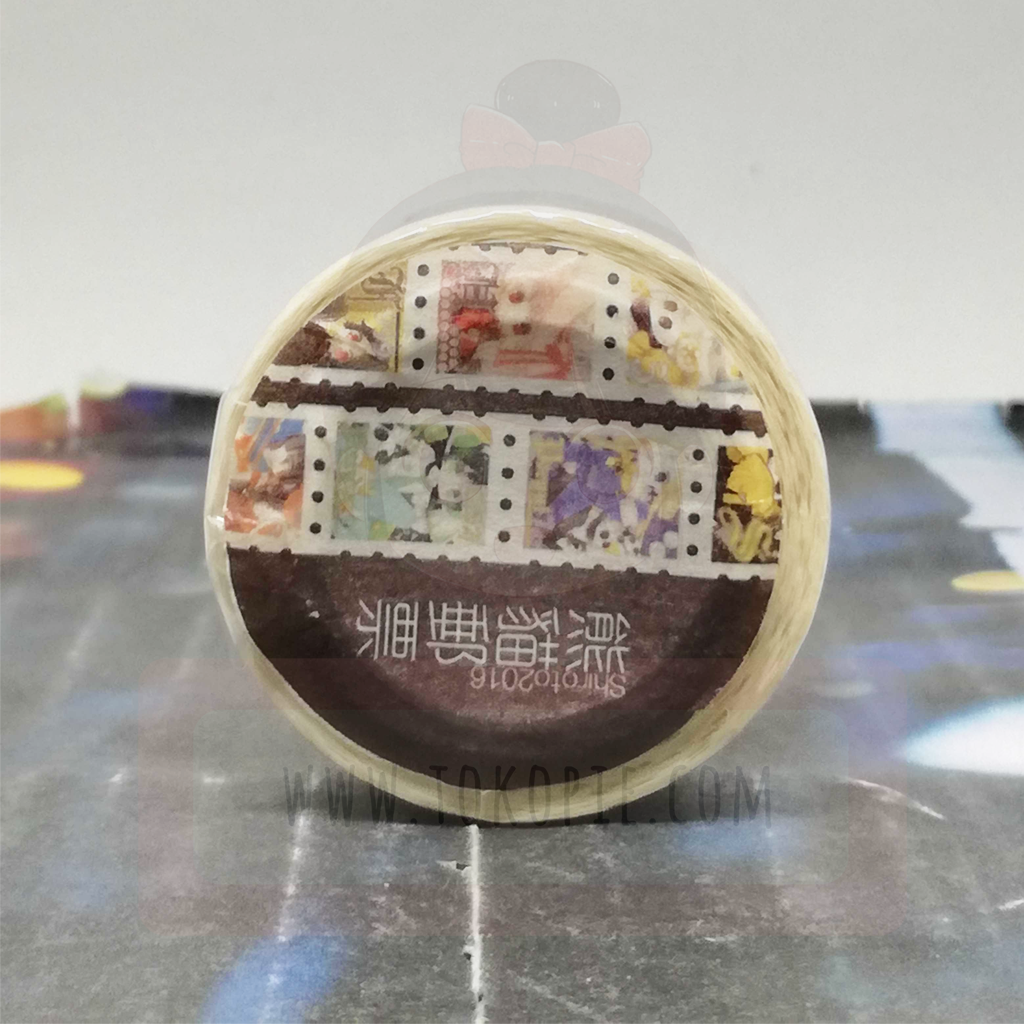 Shiroto Design Masking Tape - Postage Stamp