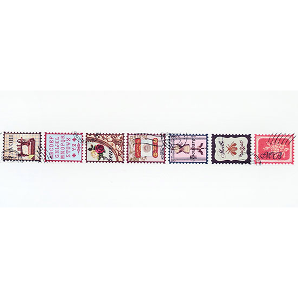 Tokyo Antique Masking Tape - Handicraft Postage Stamps