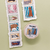 Happiness Grass Masking Tape - Dog And Cat Postage Stamp