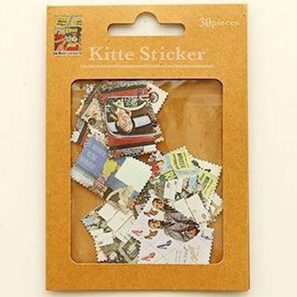 S & C Kitte Flake Sticker Poster Life