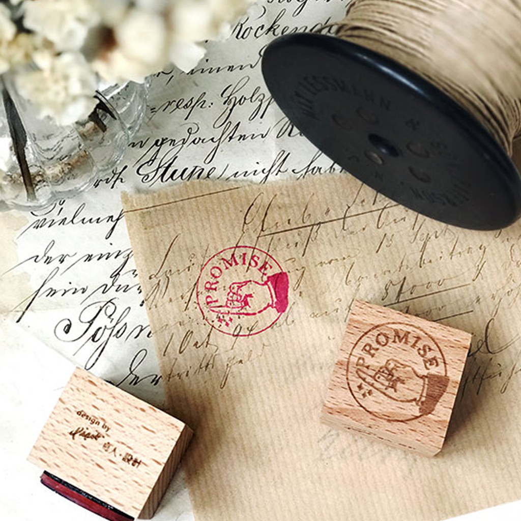 Classique Rubber Stamp - Promise
