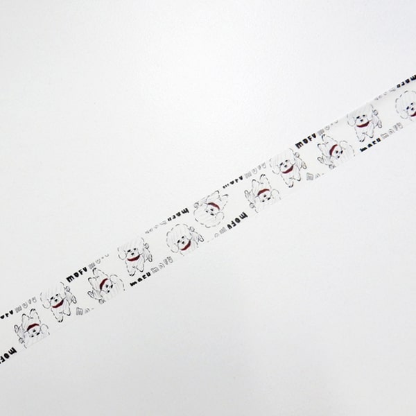 Round Top Masking Tape - Hirano Toshiyuki Puppy