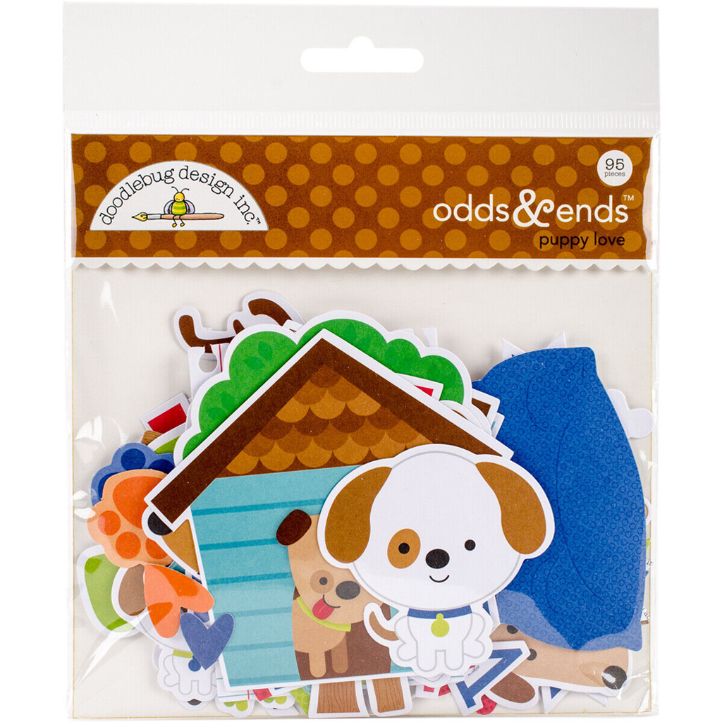 Doodlebug Odds & Ends Die-Cuts Puppy Love