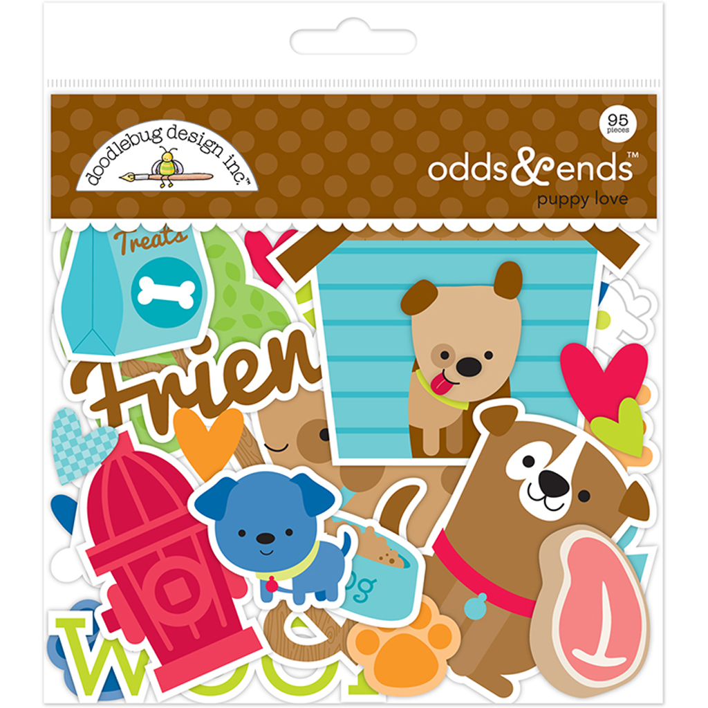Doodlebug Odds &amp; Ends Die-Cuts Puppy Love