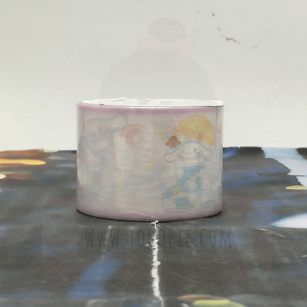 Cinnamoroll Masking Tape Purple Frame