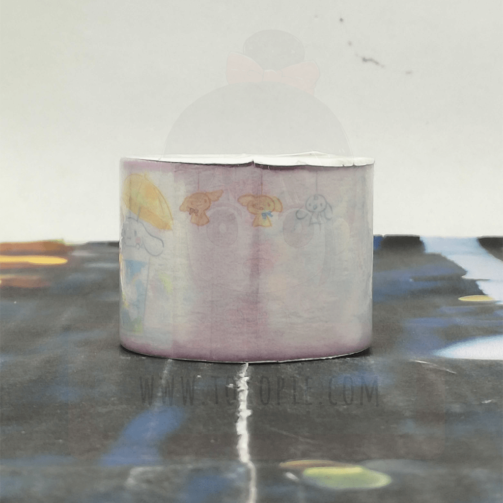 Cinnamoroll Masking Tape Purple Frame