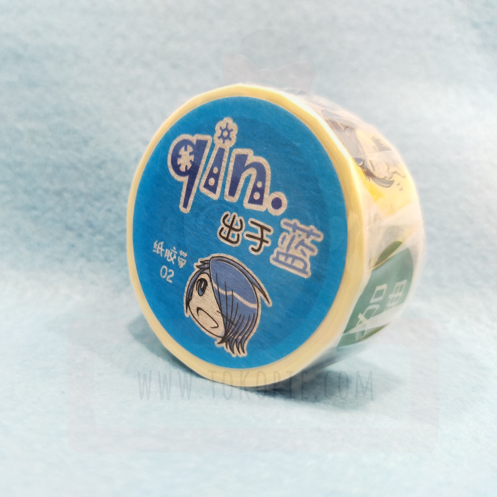 Qin Masking Tape - White Comic