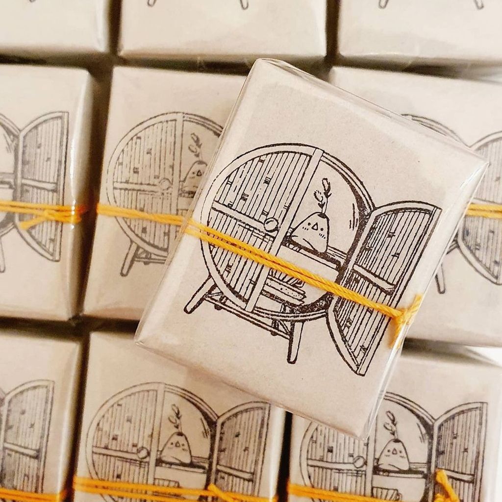 Elsi With Love Rubber Stamp Rattan Series