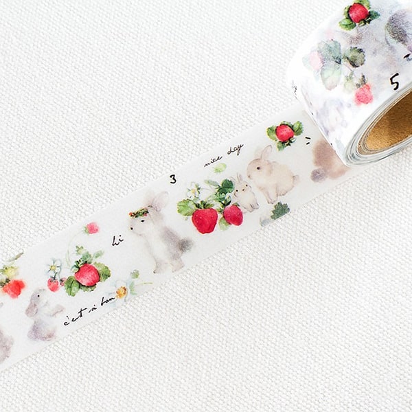 Liang Feng Watercolor Masking Tape - Rabbit Orchard