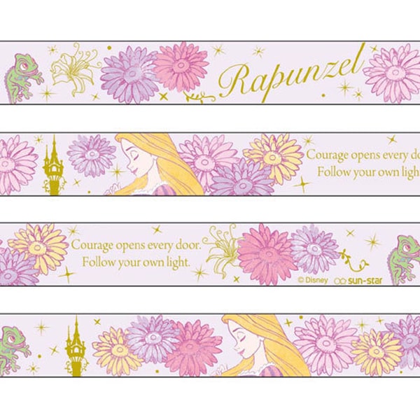 Sunstar Disney Rapunzel Masking Tape