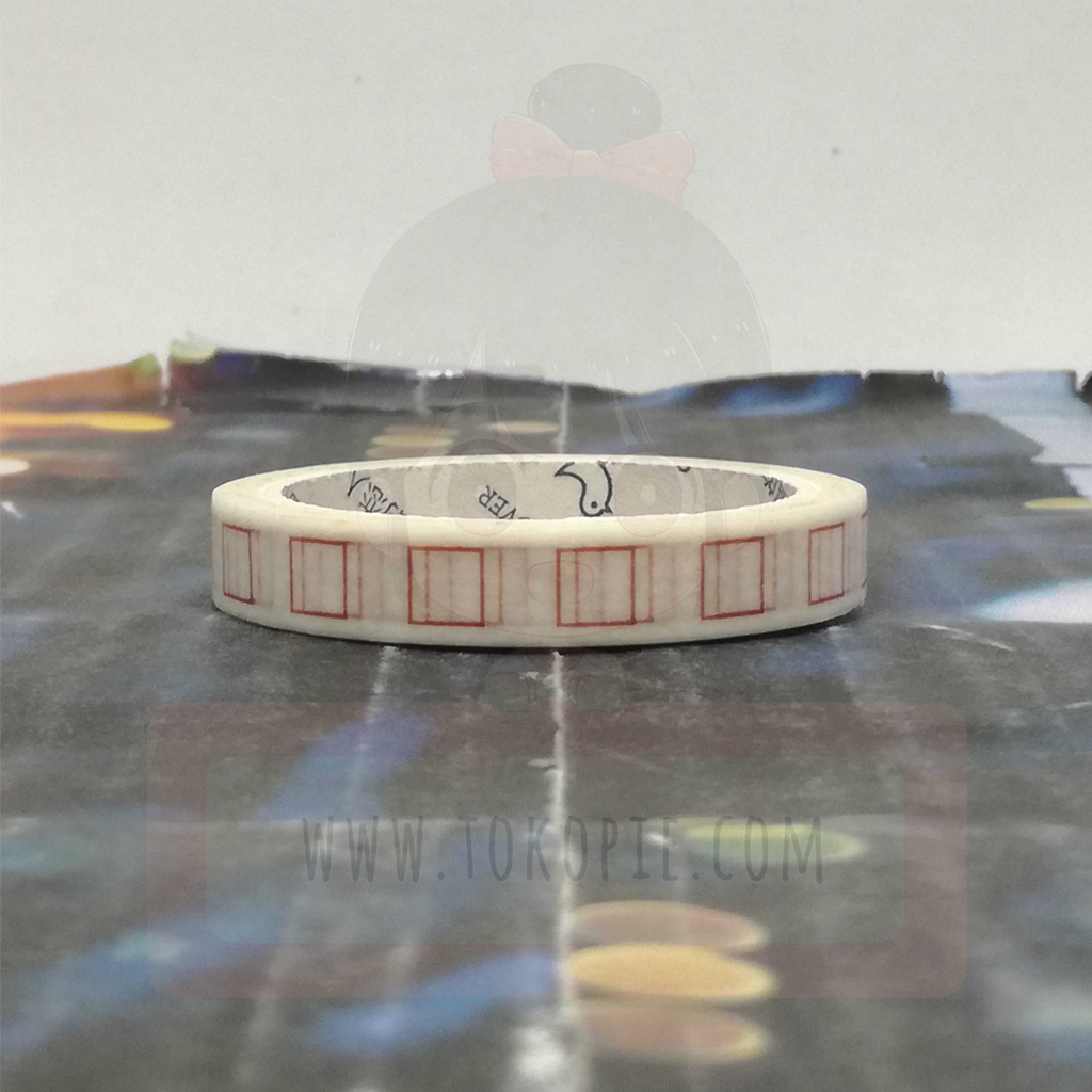 Cardlover Masking Tape - To Do Check Red