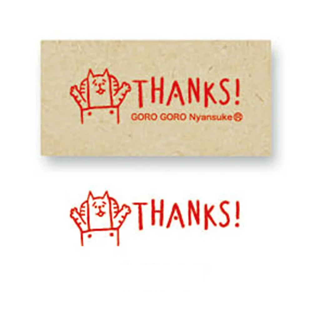 Mind Wave Nyansuke Wood Stamp Red