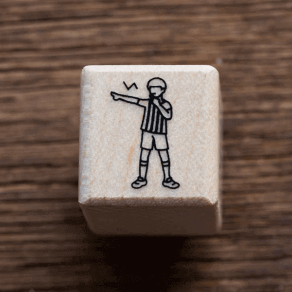 Plain Rubber Stamp - Refree