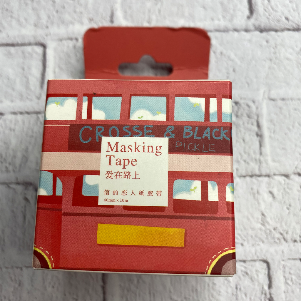 Cardlover Masking Tape On The Road