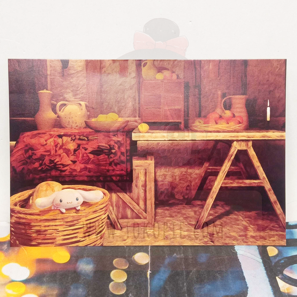 Sanrio Puroland Cinnamoroll Kitchen Postcard