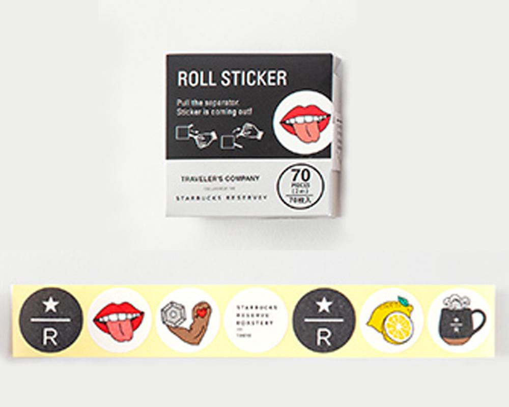 Traveler's Factory Roll Sticker Starbucks Roastery