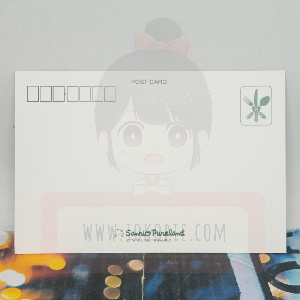 Sanrio Puroland Cinnamoroll Kitchen Postcard
