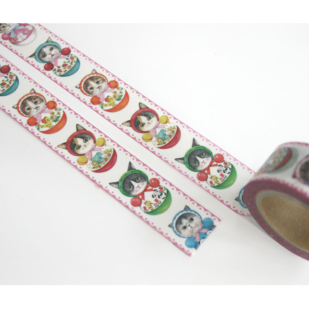 Cat Uncle Masking Tape - Roly Poly
