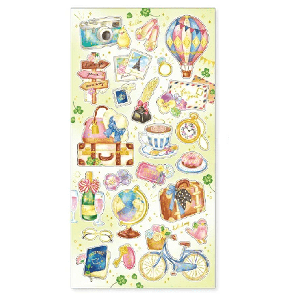 Mind Wave Pluie Douce Sticker - Romantic Trip