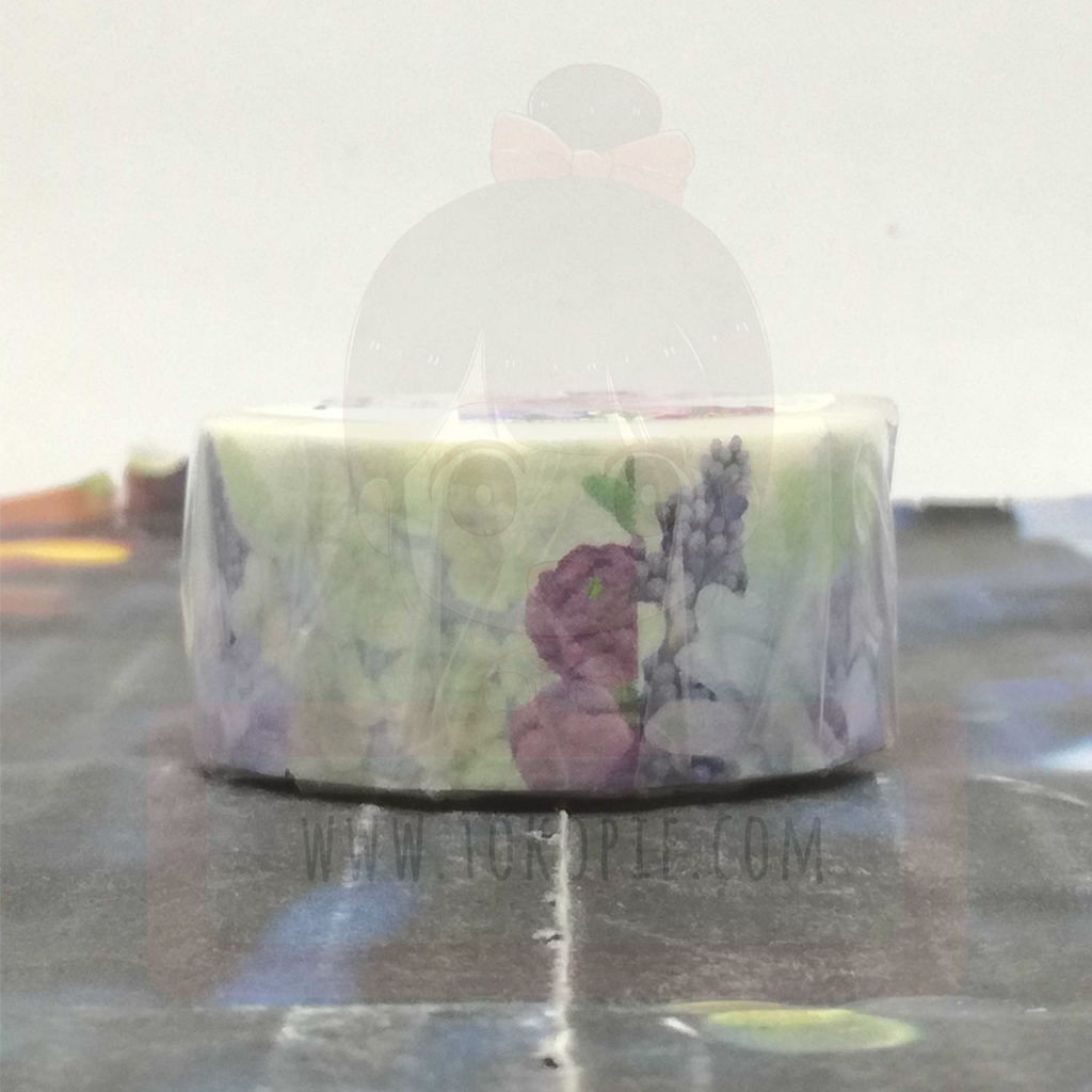 Bande March&#39;e Masking Tape - Rose Bouquet
