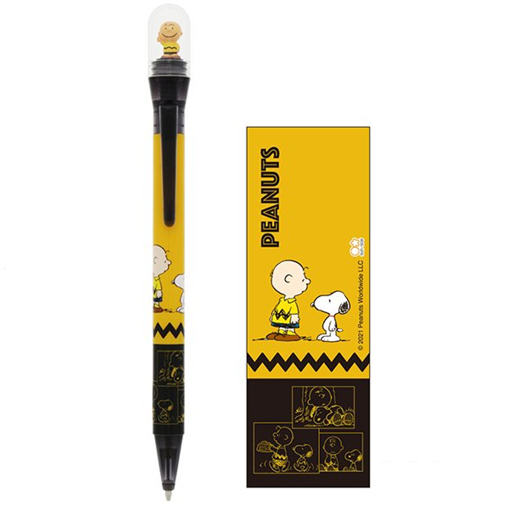 Peanuts Snoopy Ballpoint Pen Round And Round Dome