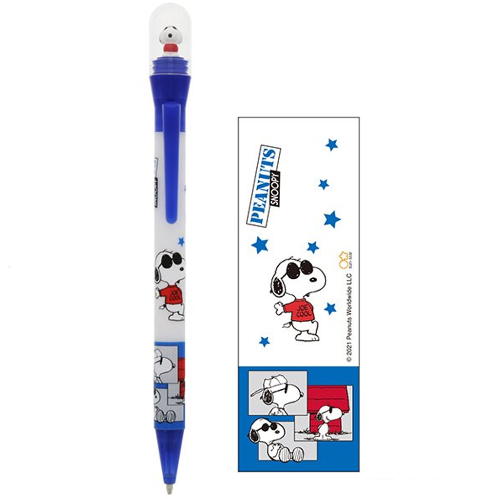 Peanuts Snoopy Ballpoint Pen Round And Round Dome