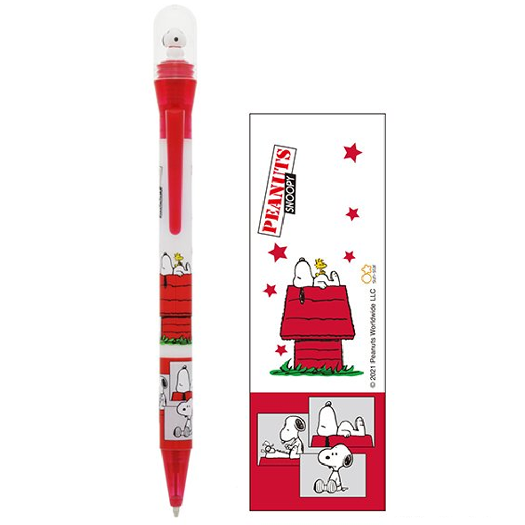 Peanuts Snoopy Ballpoint Pen Round And Round Dome