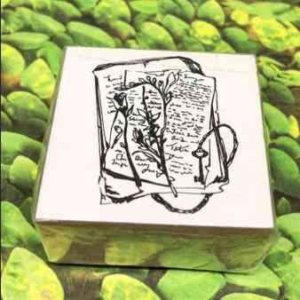 Rubber Stamp Letters With Key