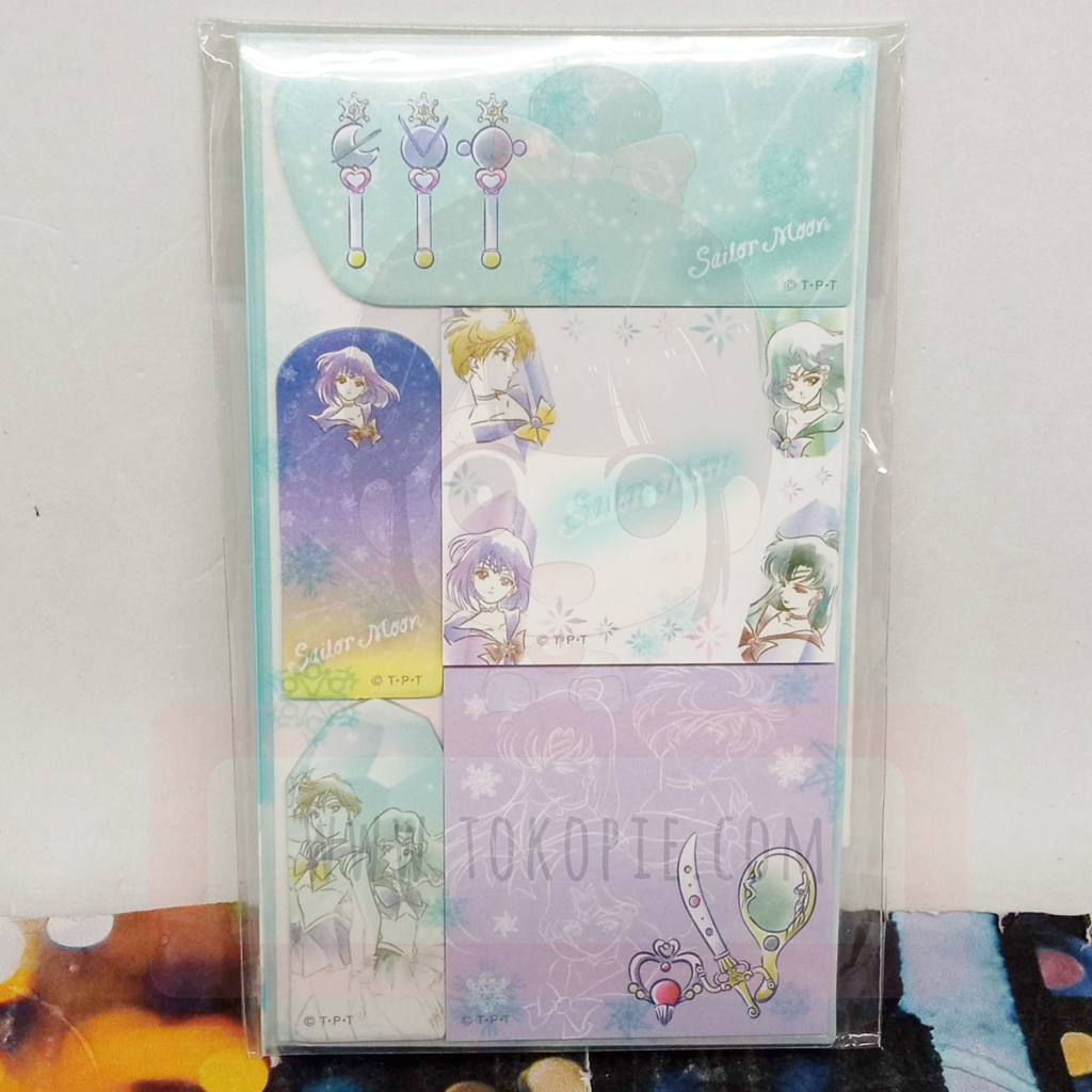 Sailor Moon X Its&#39; Demo Sticky Note Blue