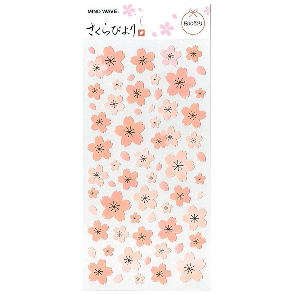 Mind Wave Sticker - Sakura Flower