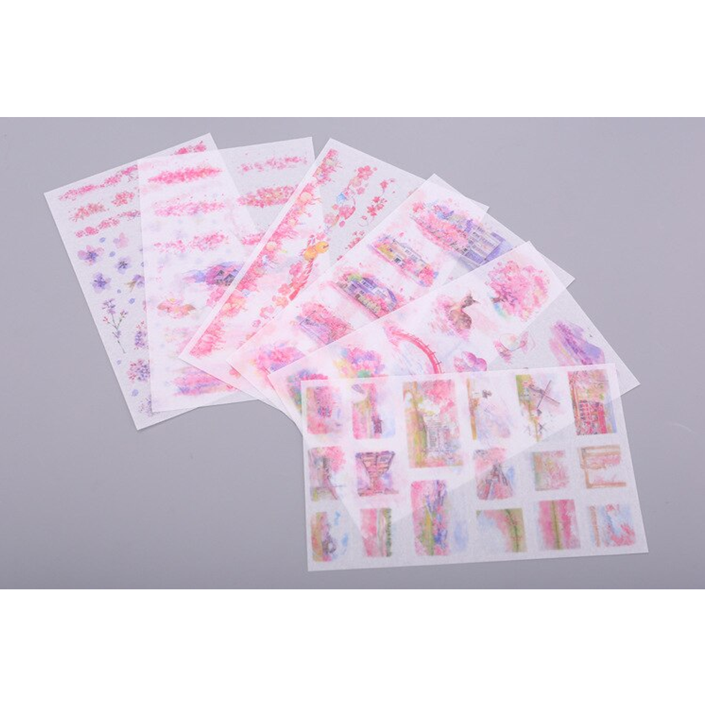 Sakura Season Decorative Sticker