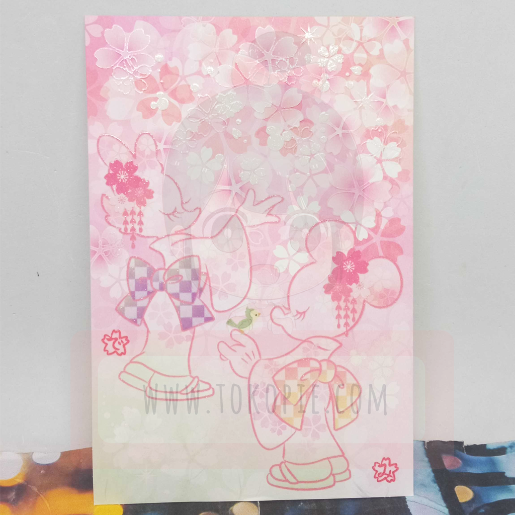 Tokyo Disney Resort Minnie And Daisy Sakura Postcard