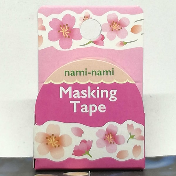 Nami Nami Masking Tape Pink Flowers