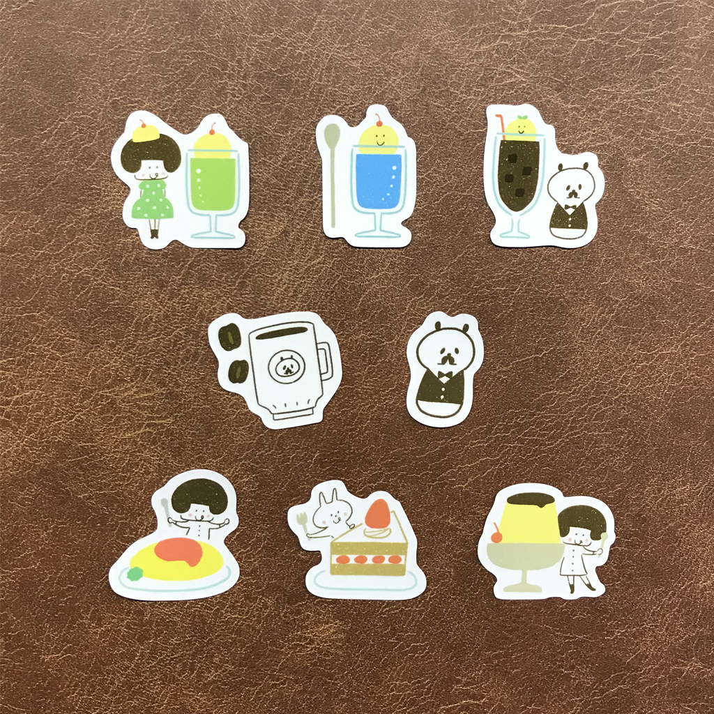 Papier Platz Mizutama Cafe Sticker (S)