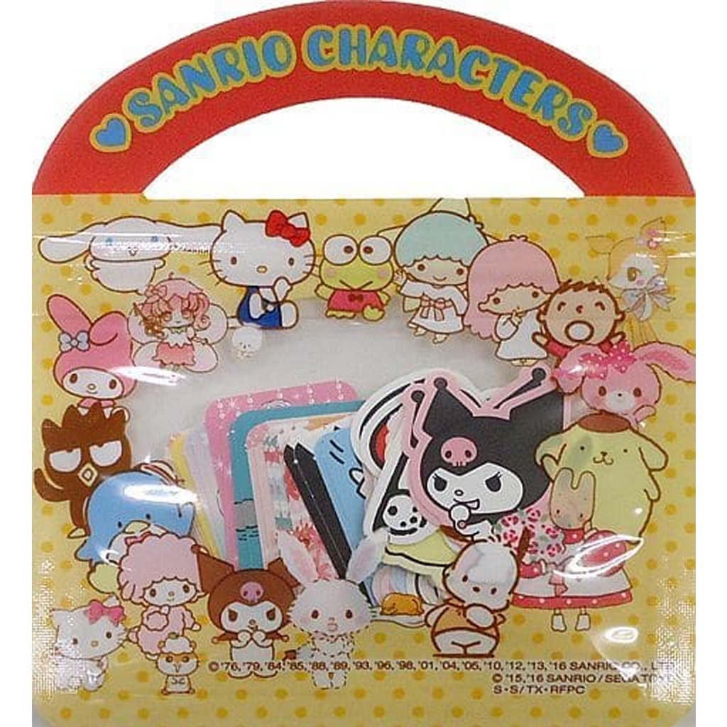 Flake Sticker Seal Pack Sanrio Characters