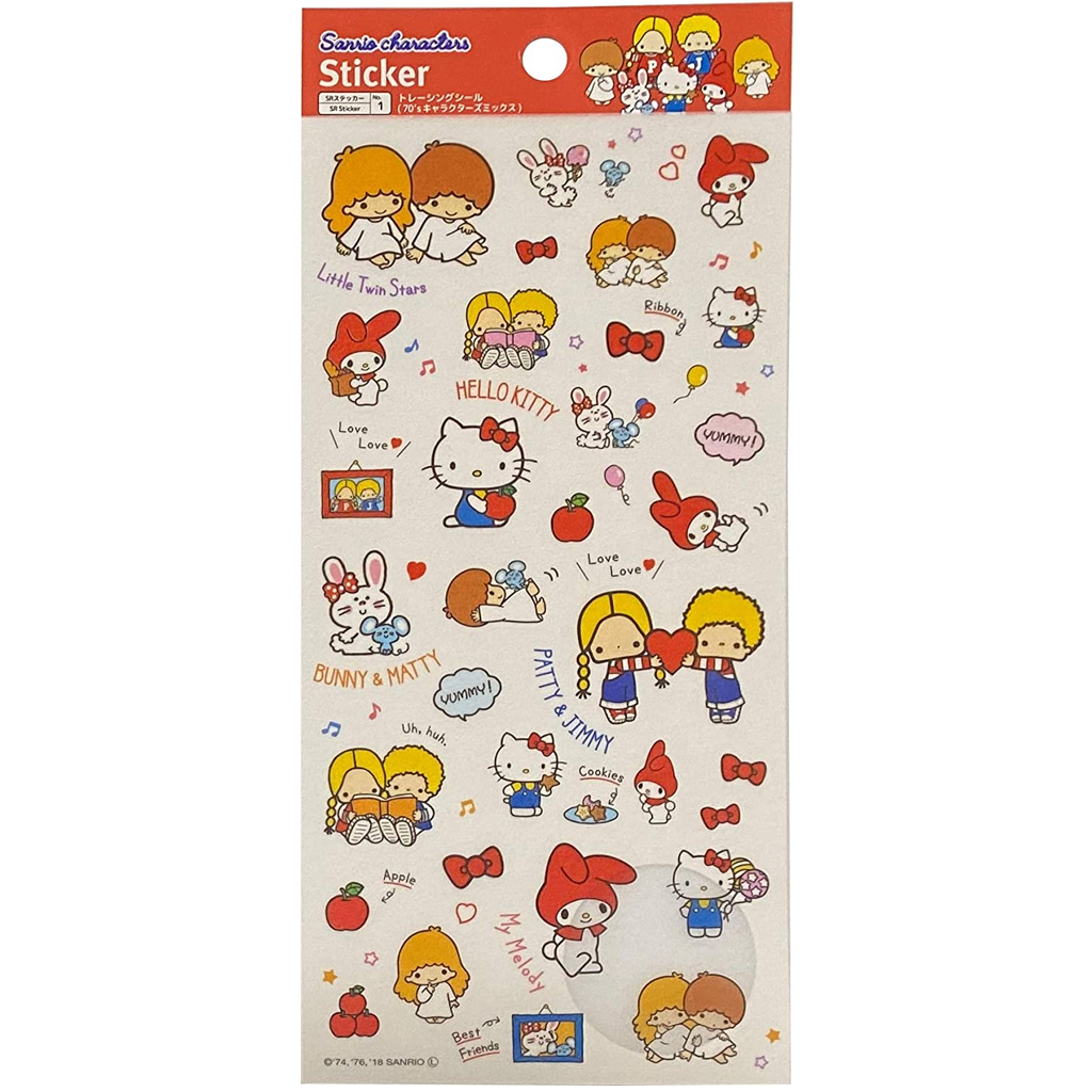 Sticker Sanrio Characters