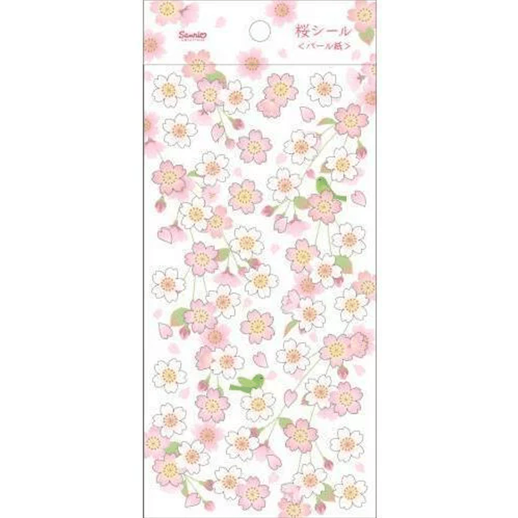 Sanrio Greeting Card - Sakura Mount White