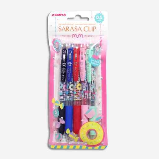 Sarasa Clip Moreru Donut Set 5 Colors