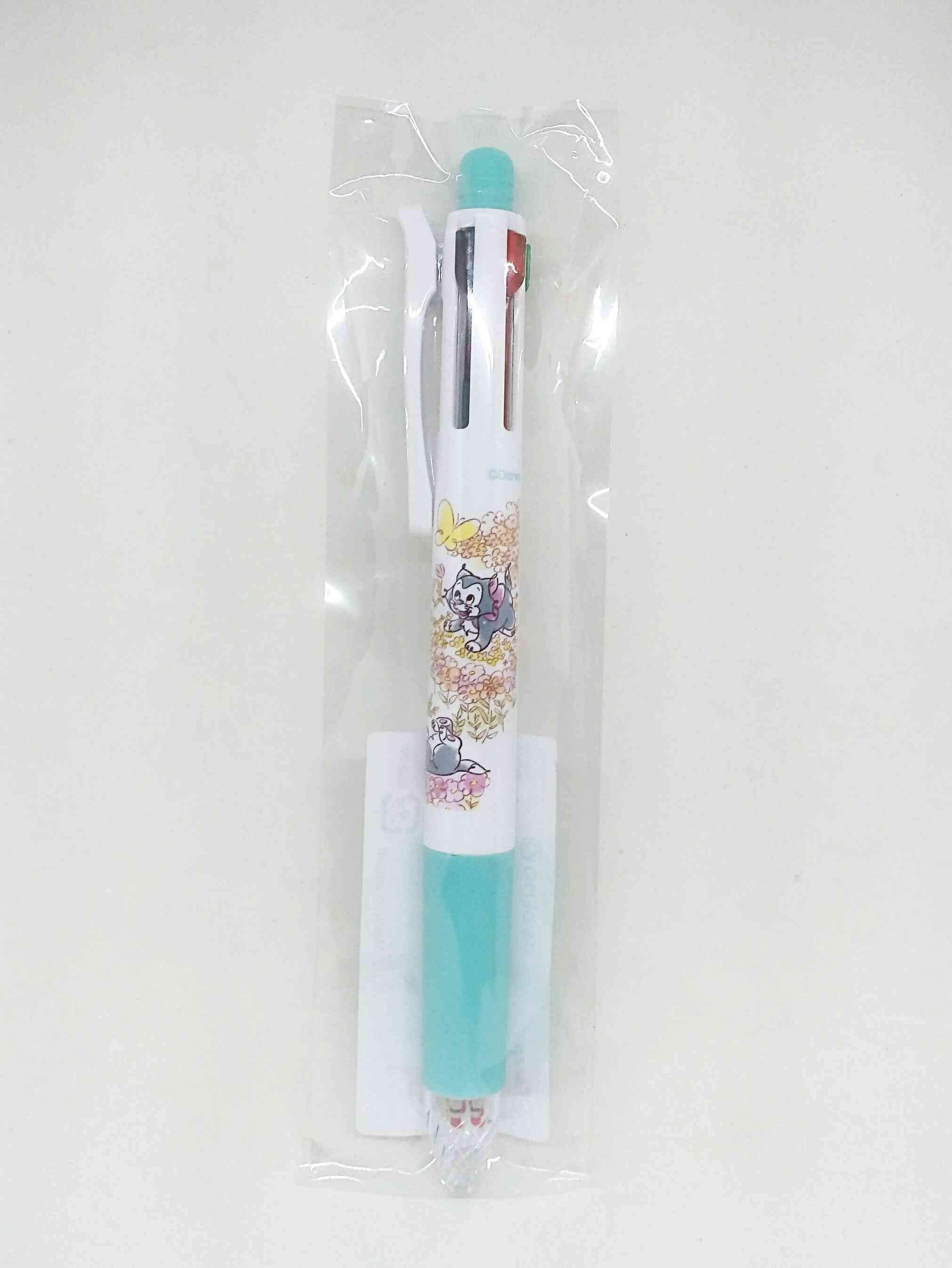 Japan Disney Store Sarasa Multi 4+1 Gel Pen & Mechanical Pencil - Stitch /  Nostalgic
