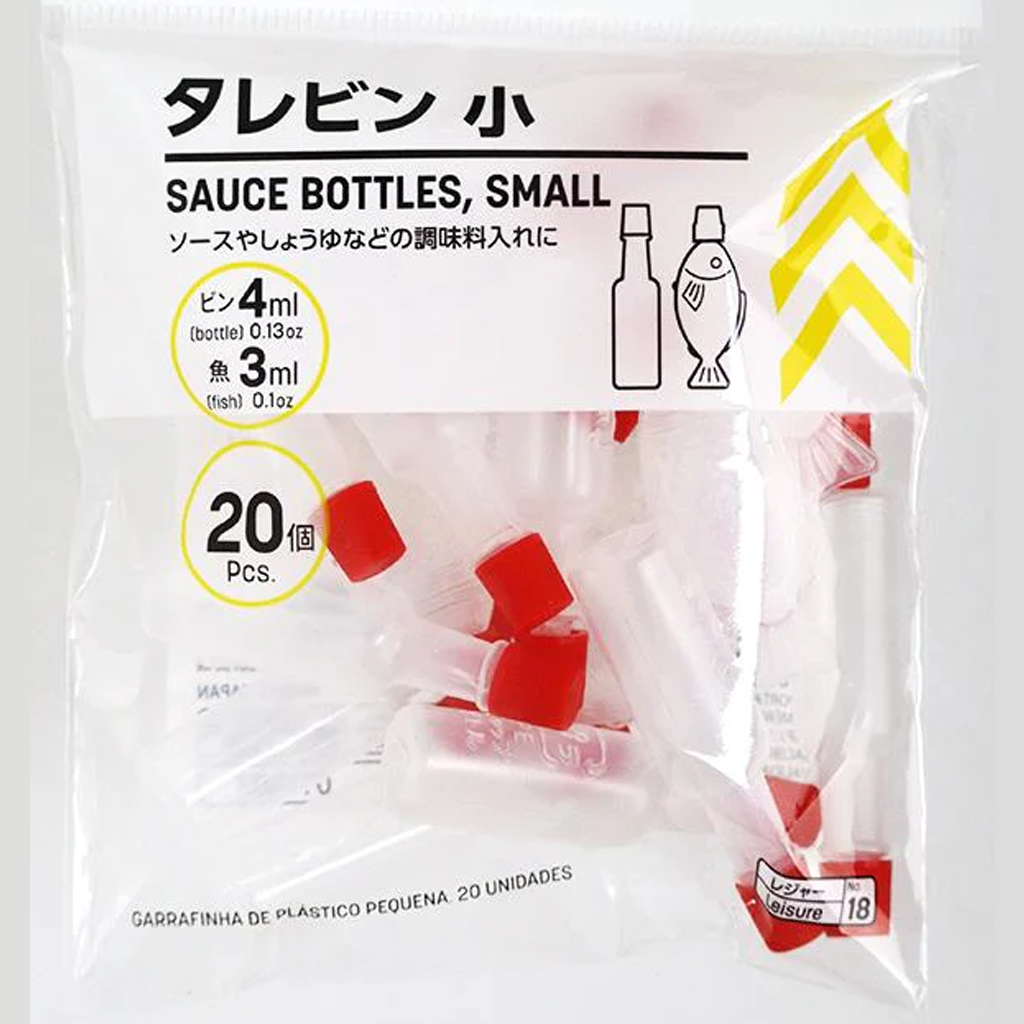 Bento Making Supplies Sauce Bottle Small 20Pieces