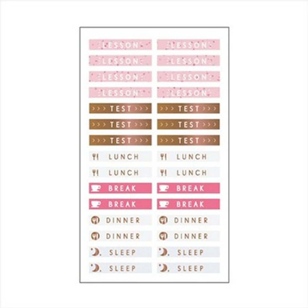 Iroha Planner Sticker - Schedule