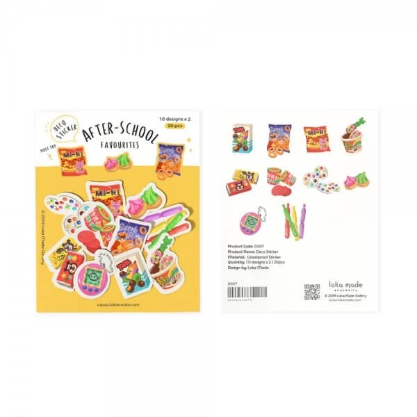Deco Stickers After-School Favourites