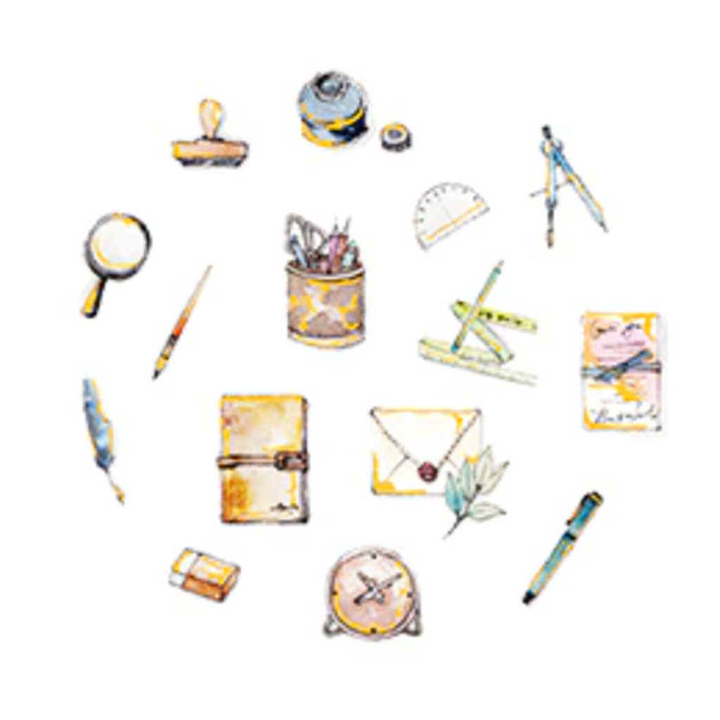 Cardlover School Supplies Deco Stickers