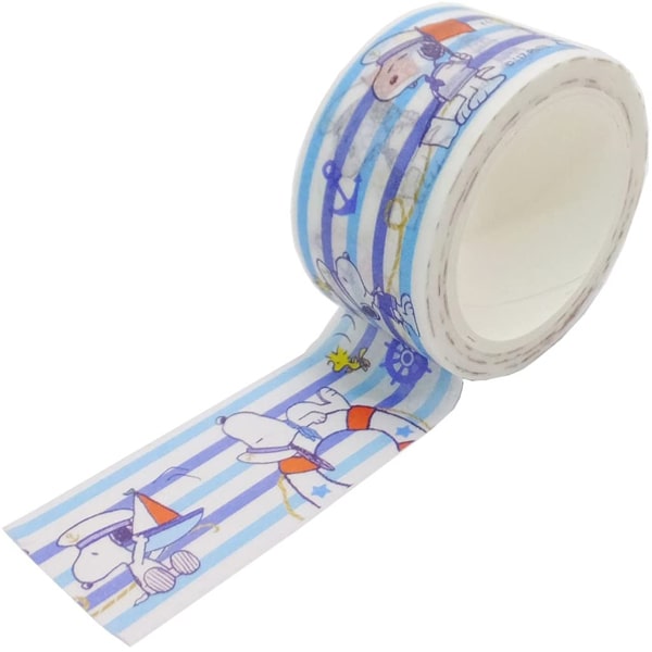 Peanuts Masking Tape Snoopy in The Sea