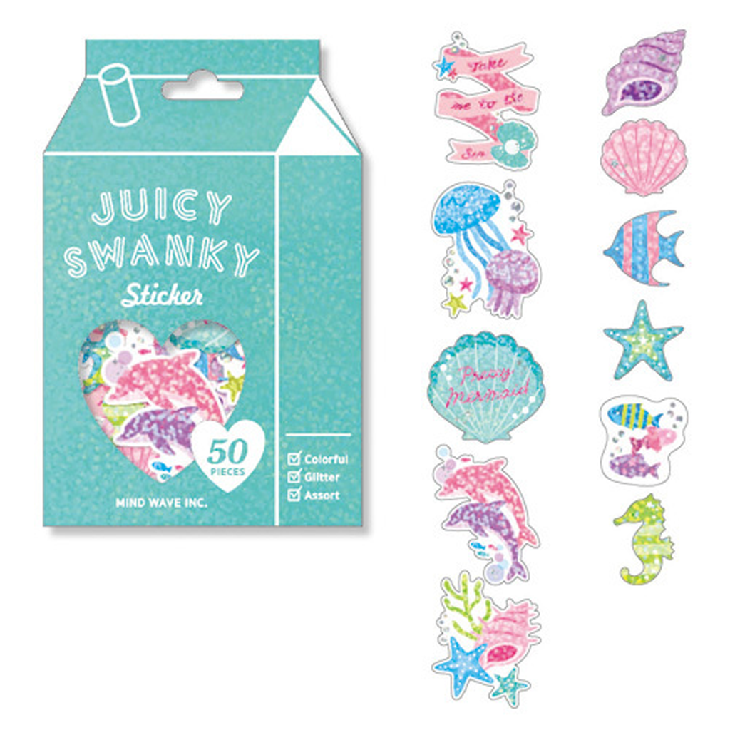 Mind Wave Juicy Swanky Sea Flake Sticker