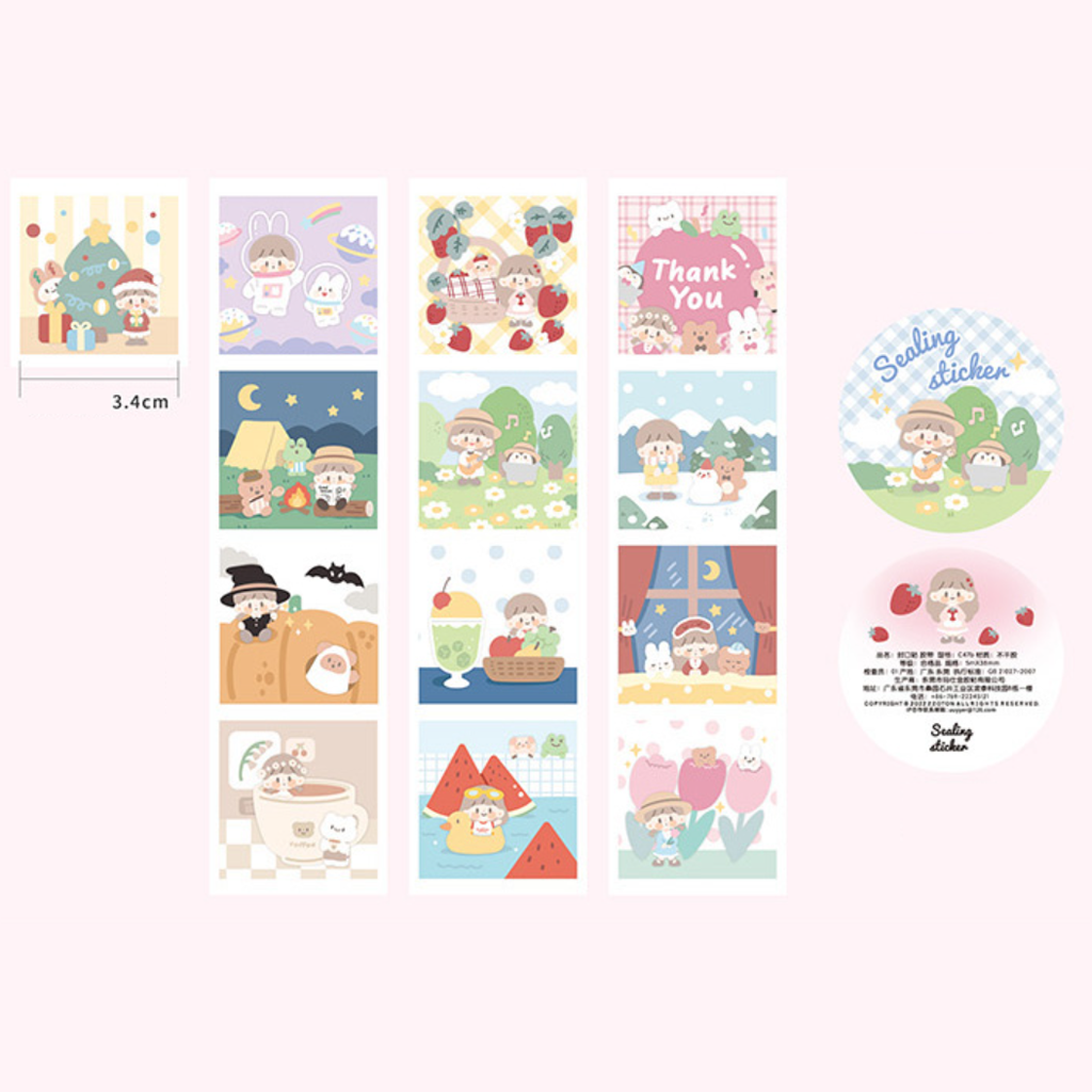 Molinta Sealing Sticker Sampler