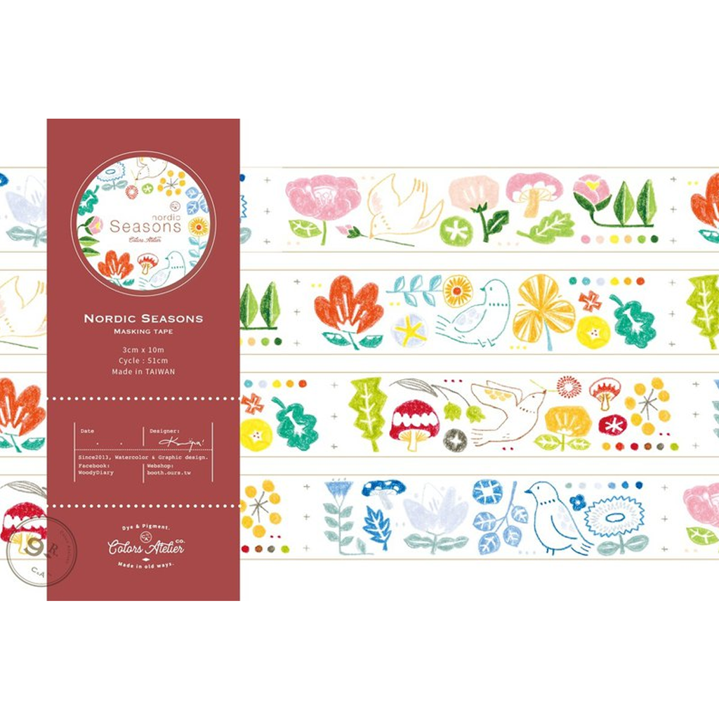 OURS Nordic Seasons Masking Tape