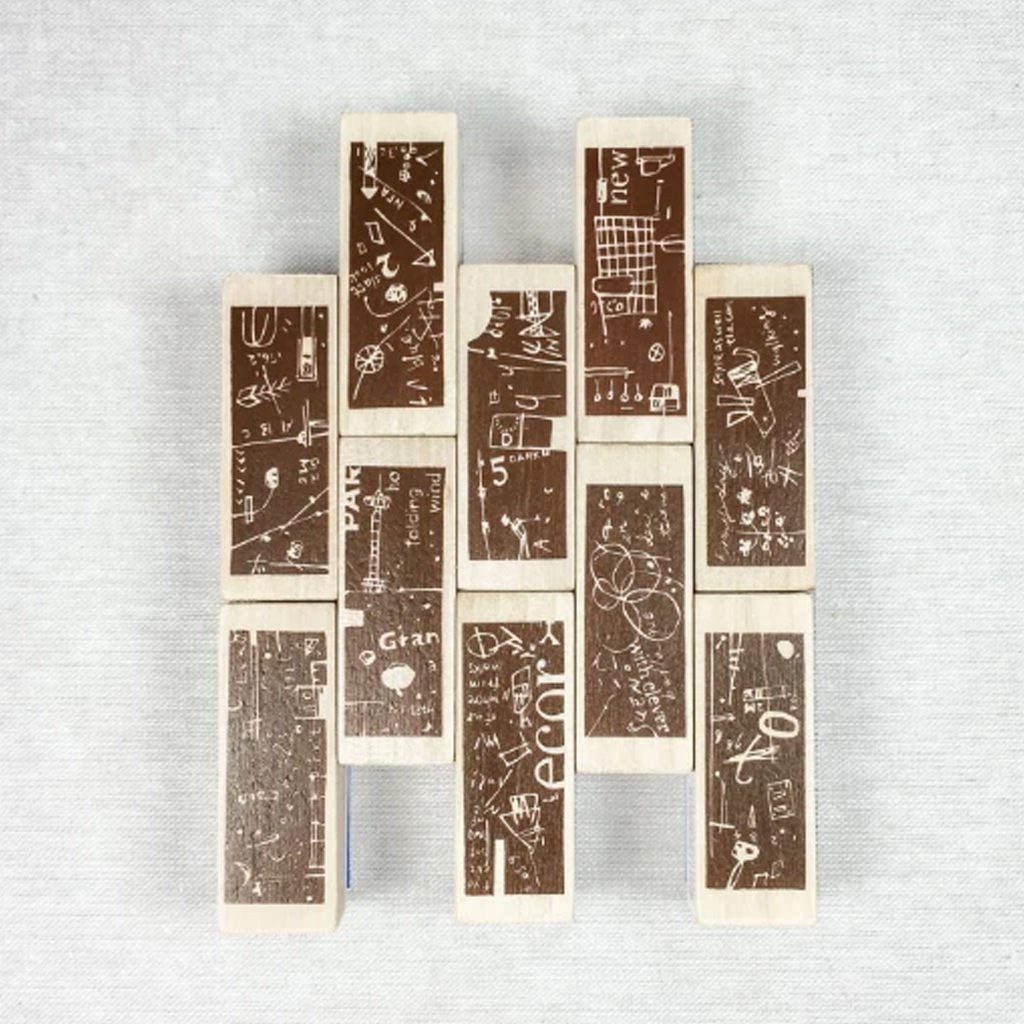Chamil Garden Limited Edition Rubber Stamp Set Secret