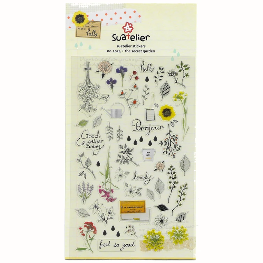 Suatelier Stickers The Secret Garden
