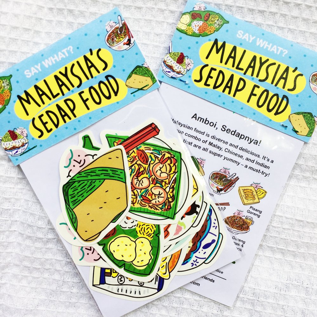 Say What? Malaysia's Sedap Food Stickers